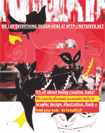 We luv everything design poster